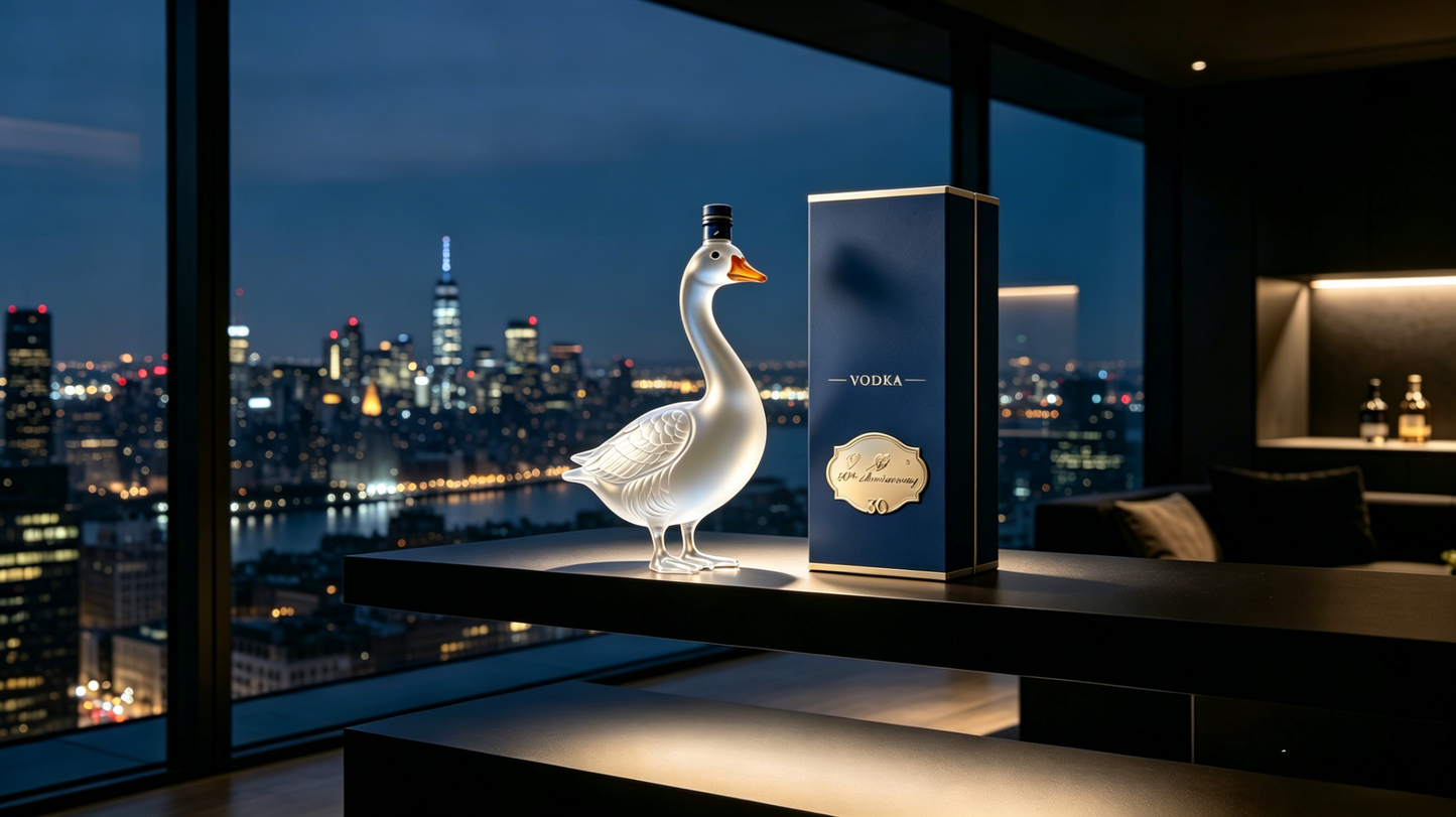 🔥 56% OFF Exclusive Launch 🦢Luxury Goose Sculpted Decanter✨