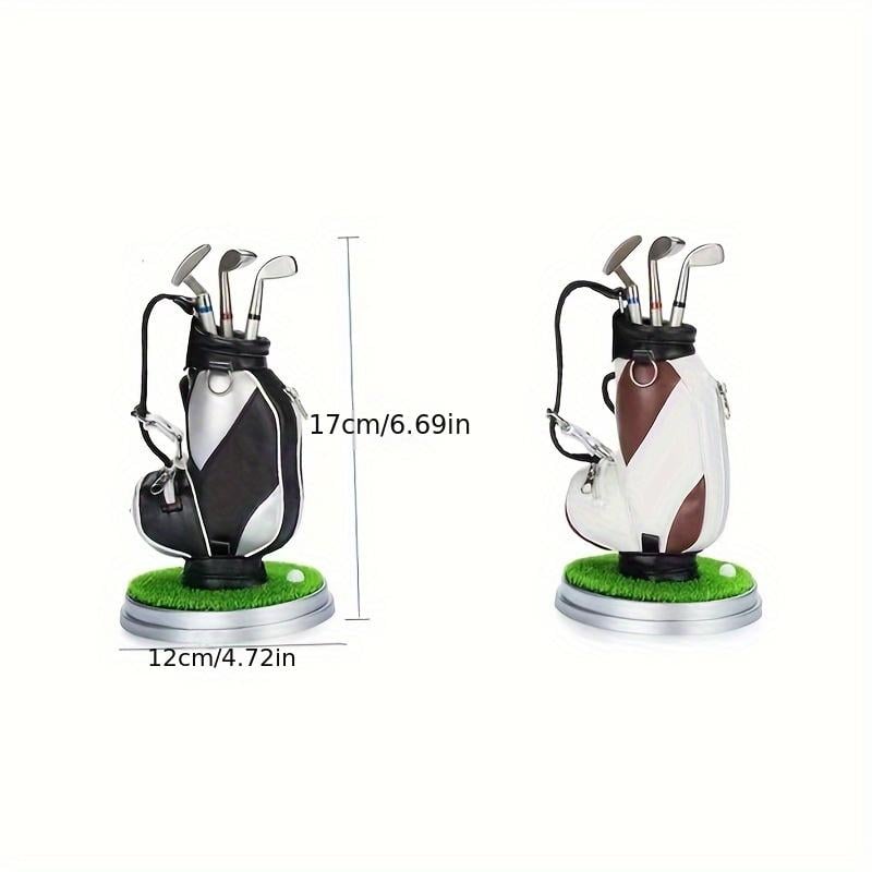 โณ Golf Pen Holder + 3-Pen Set ๐๏ธโโ๏ธ Elevate Your Desk โ A Hole-in-One for Style & Function