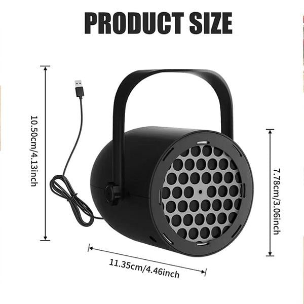 Title: Magical Christmas LED Projector Light | 16 Festive Patterns | Indoor & Outdoor Holiday Decor