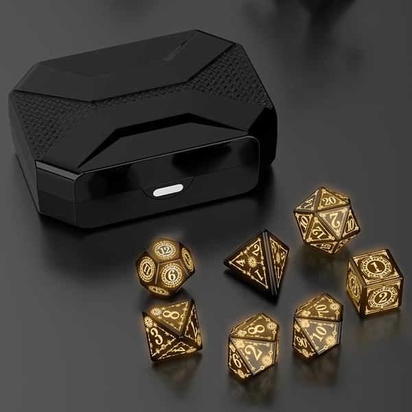 🔥CHRISTMAS SPECIAL PRICE 70% OFF-MOTION ACTIVATED LED BREATHINE DICE
