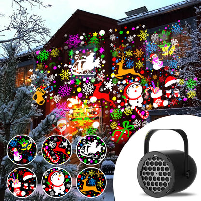 Title: Magical Christmas LED Projector Light | 16 Festive Patterns | Indoor & Outdoor Holiday Decor