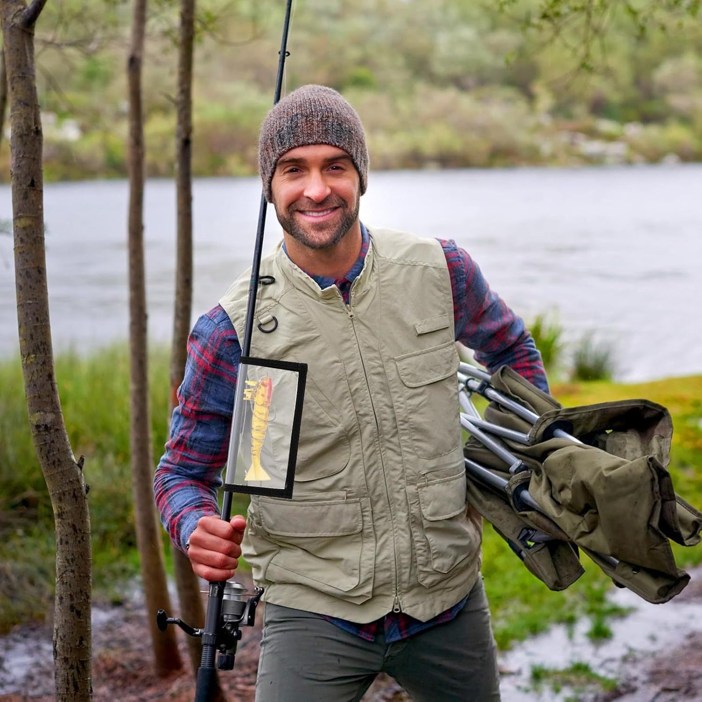 🔥Clear PVC Fishing Lure Wraps for Safety & Store