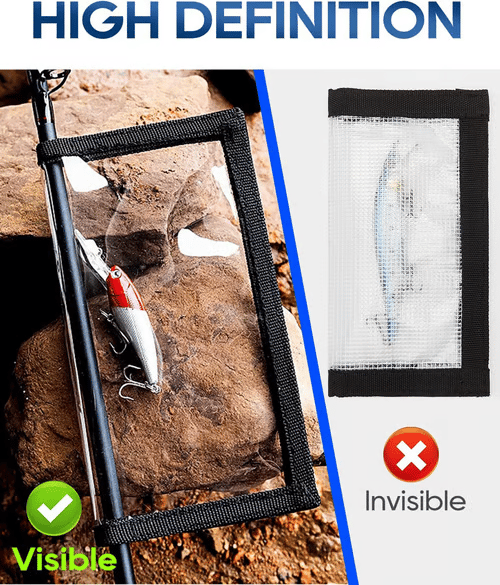 🔥Clear PVC Fishing Lure Wraps for Safety & Store