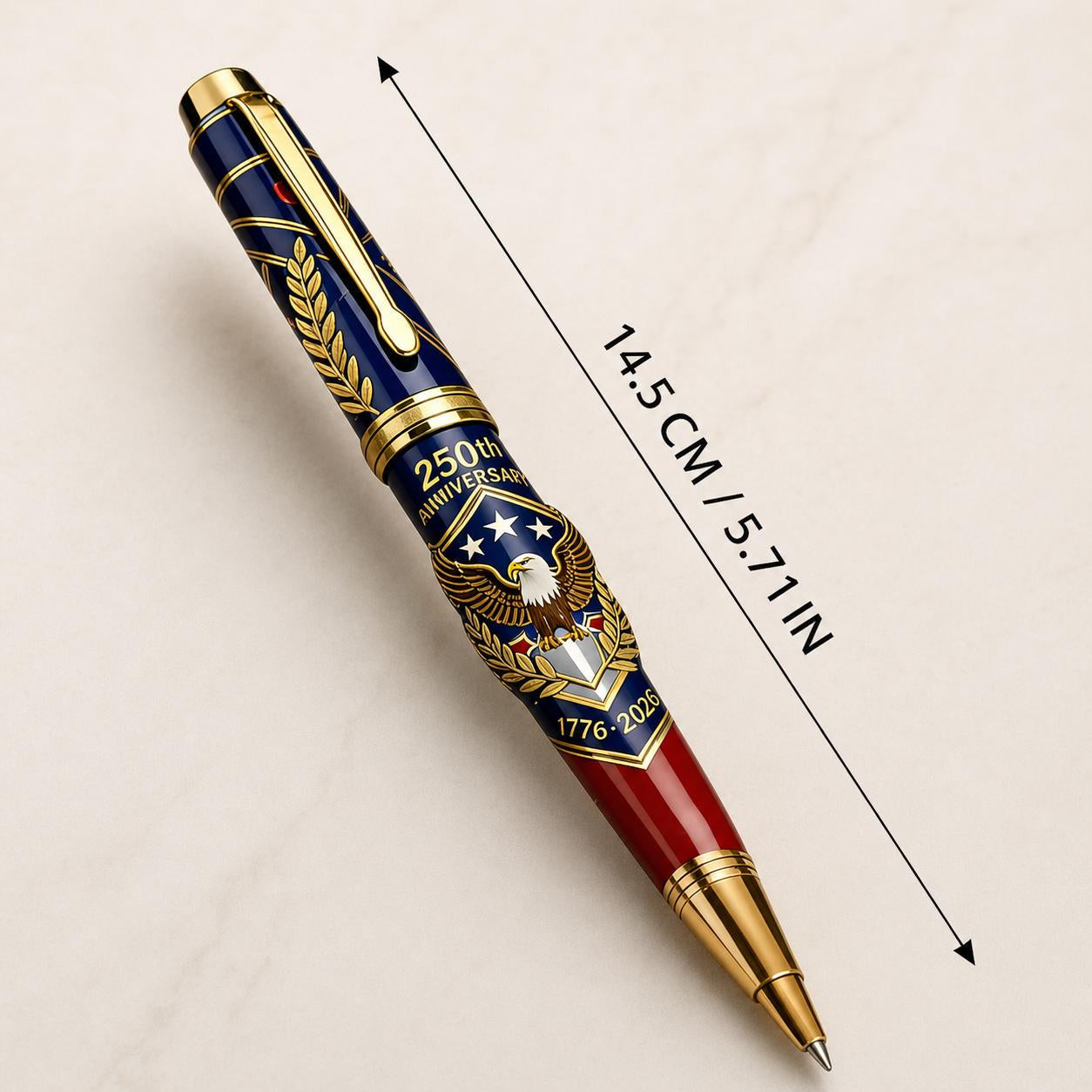 🎁Father's Day gift 一 USA 250th Anniversary Notebook & Pen Set, 1776-2026 Patriotic Gift