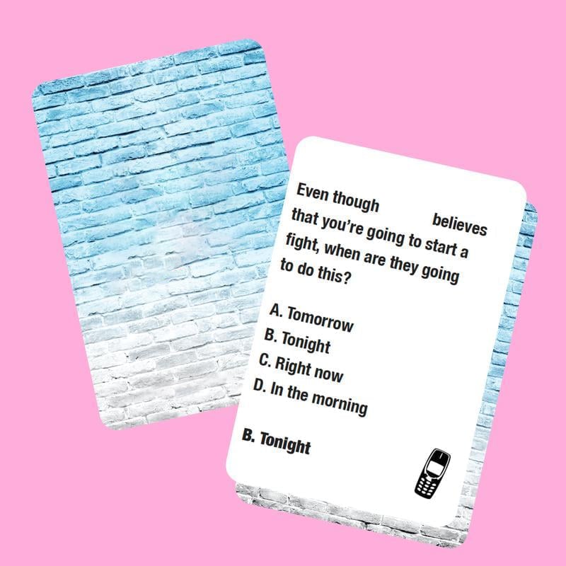 Lyrics Pop Quiz Pop Quiz 90s & 2000s Edition Music Trivia Game