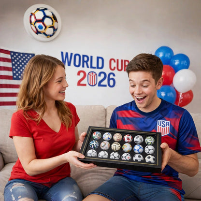 🏆 Handcrafted Mini Soccer Ball Collection (1970–2026)
