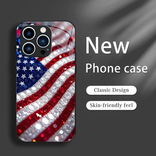 Patriotic American Flag Case for iPhone & Samsung -Slim Protective Cover
