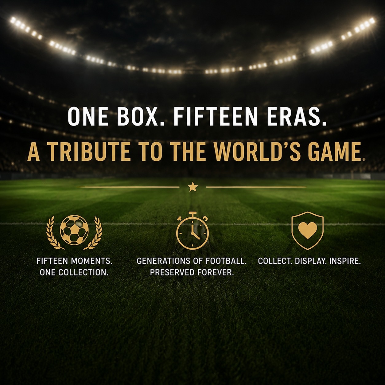 🏆Flash Sale 5K+ SOLD!⚽15 Pcs Classic Football Collectible Gift Sets from 1970 to 2026 World Football Cup