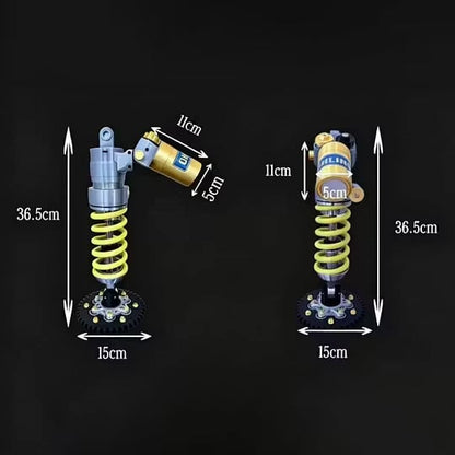 🏎️ Suspension-Inspired Shock Absorber Desk Lamp Adjustable LED Light for Gamers, Gearheads & Car Lovers