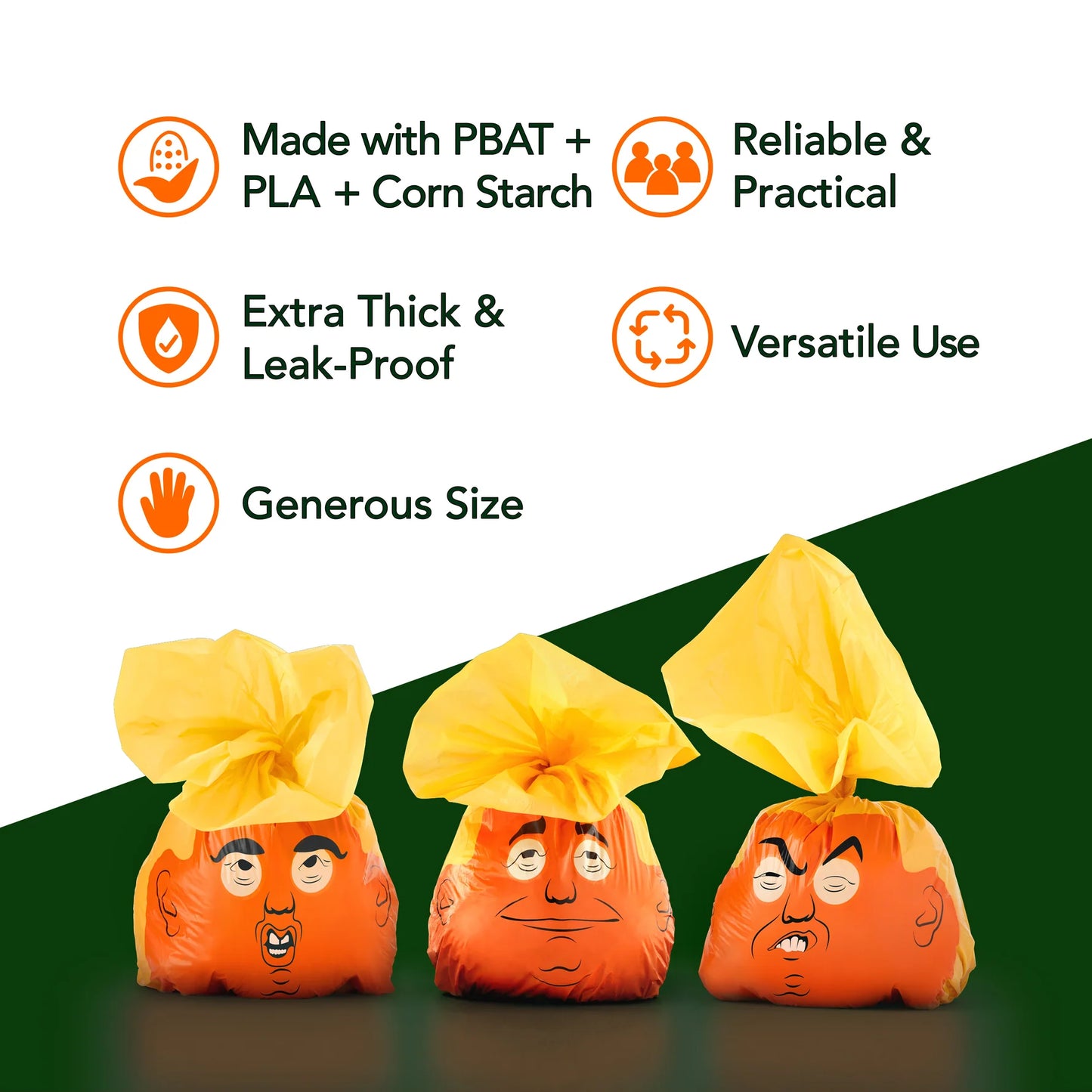 SH*T Bag(60 Count) — “The Most Interesting Poop Bag Ever!”