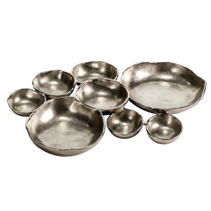 Gold 9 Cluster Decorative Bowls