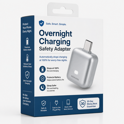Sleep-Safe Charging Smart Battery Protection Adapter