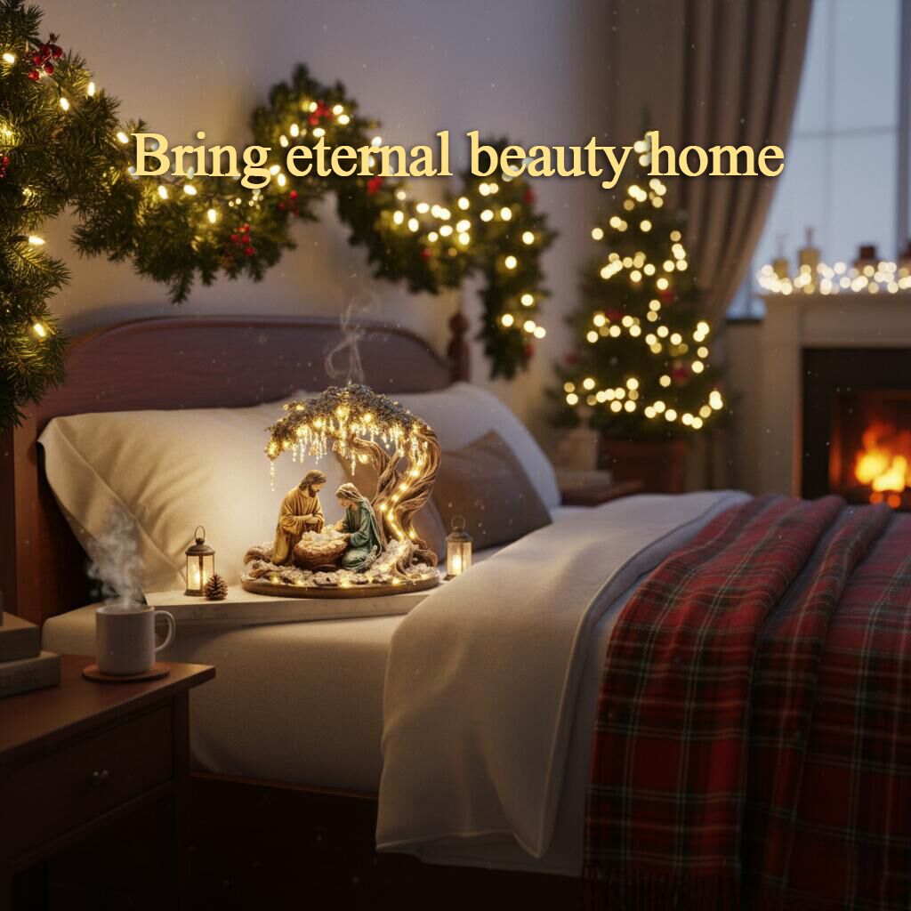 🎁The Best Christmas Gift🎄Christmas Nativity Scene Decorative Figurine🎁