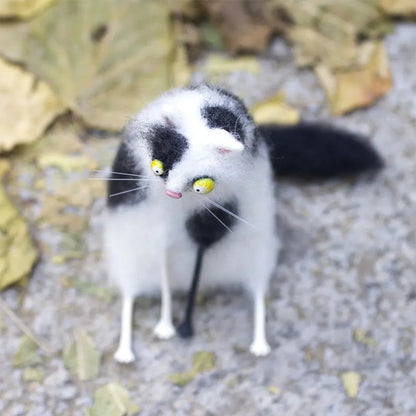 🔥Last Day: BUY 3 GET 1 FREE🎄🎁Wool Felt Familiars – Quirky Handmade Companions🐱