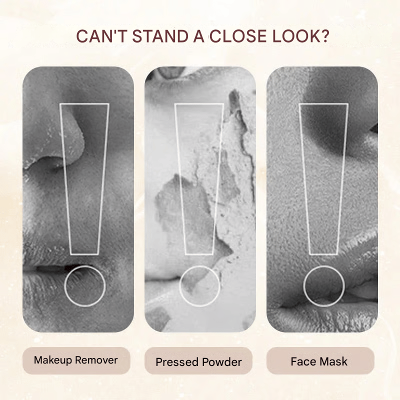 ✨Double-ended stick foundation, flawless and long-lasting.