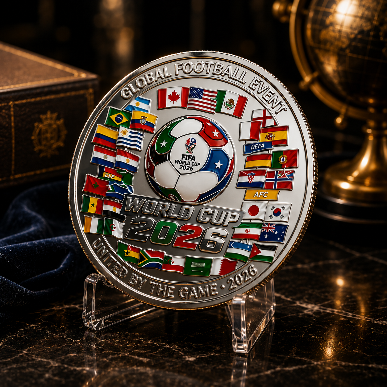 Fifa World Cup 2026 Tri-Nations legacy Coin