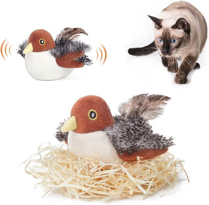 🎅Top Christmas Gift 2025 🎉Flapping Bird Cat Toy😻Cat's New Playmate