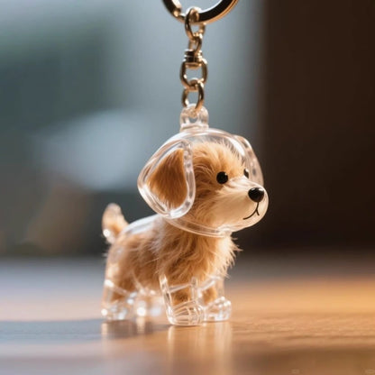 🔥50000+ Sold🐾Pet Hair Memorial Capsule Keychain