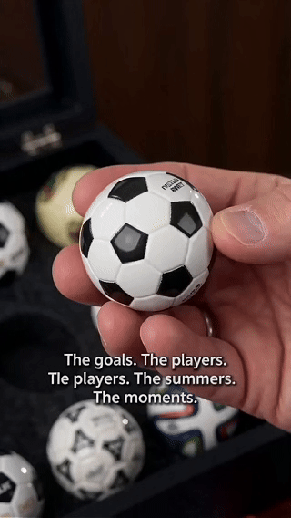 🏆Flash Sale 5K+ SOLD!⚽15 Pcs Classic Football Collectible Gift Sets from 1970 to 2026 World Football Cup