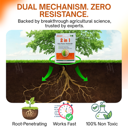🏆AEXZR® 2-in-1 Max Power Herbicide-🌿Dual-Action Weed Killer in 6 Hours☠️