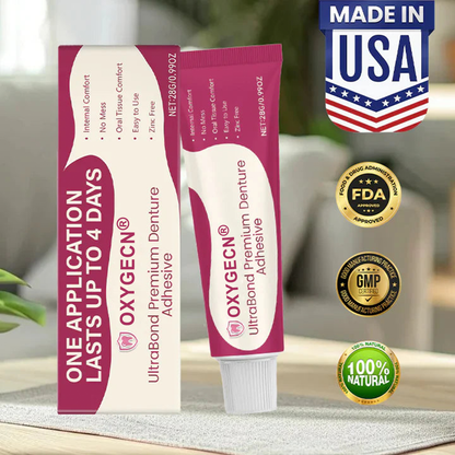 Oxygecn® UltraBond Premium Denture Adhesive