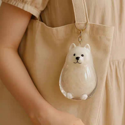 🔥50000+ Sold🐾Pet Hair Memorial Capsule Keychain