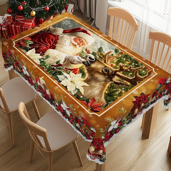 🎁The Best Christmas Gift🔥Christmas Tablecloth