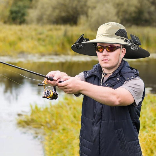 🌞Ultralight Solar Fan Sun Hat with Mist Spray – ✨Lighter Than a Baseball! ⚾(📦Buy 2 Free Shipping)