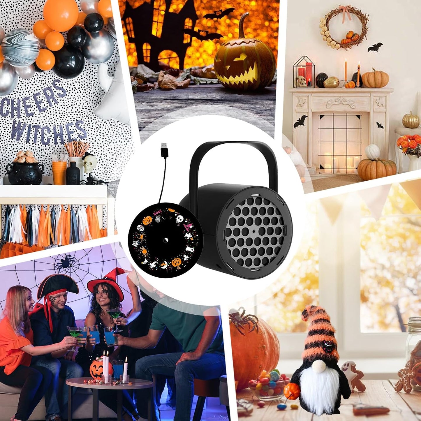 Title: Magical Christmas LED Projector Light | 16 Festive Patterns | Indoor & Outdoor Holiday Decor