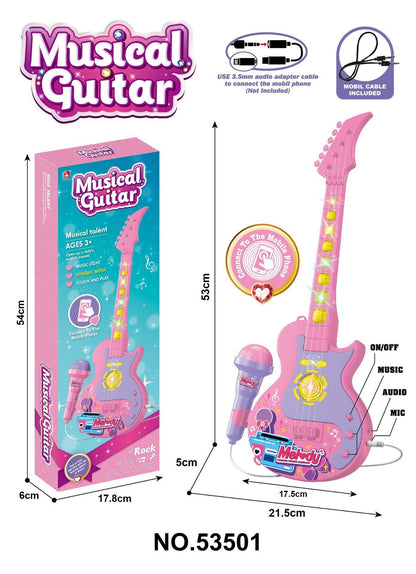 🎄Christmas Sale 49% OFF! 🎤Microphone Toy, Karaoke Machine Toy with Light🎁Perfect Gift for Children🎁