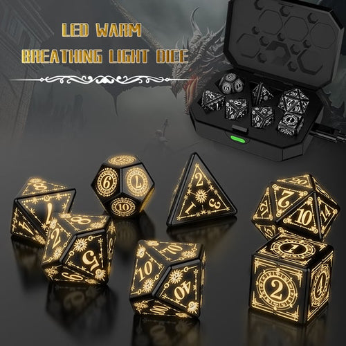 🔥CHRISTMAS SPECIAL PRICE 70% OFF-MOTION ACTIVATED LED BREATHINE DICE