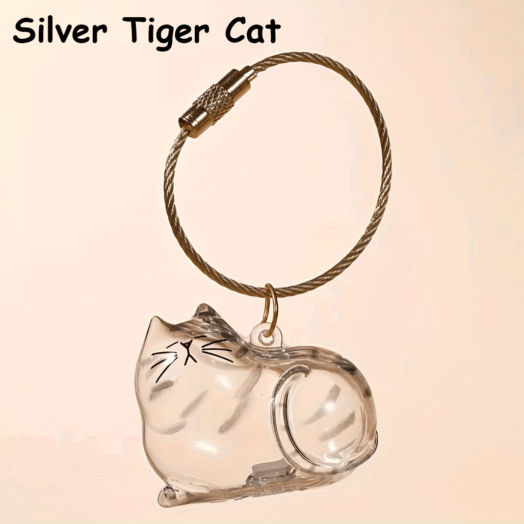 🔥50000+ Sold🐾Pet Hair Memorial Capsule Keychain
