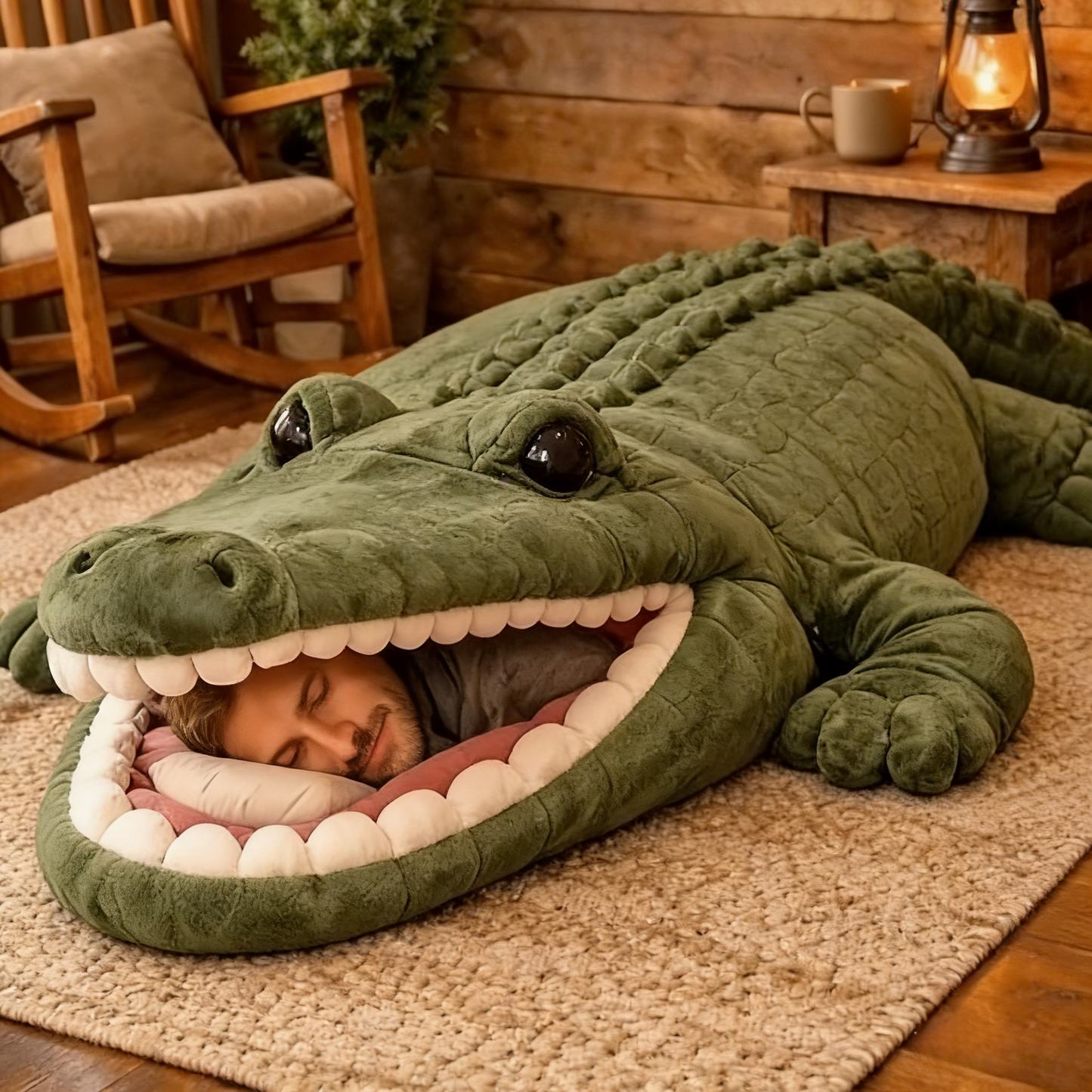 🔥Hot Sale 50% Off🌟 Fluffy Animal Sleeping Bag – Soft, Warm -Ready Cozy