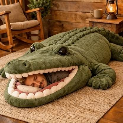 🔥Hot Sale 50% Off🌟 Fluffy Animal Sleeping Bag – Soft, Warm -Ready Cozy