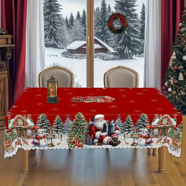 🎁The Best Christmas Gift🔥Christmas Tablecloth