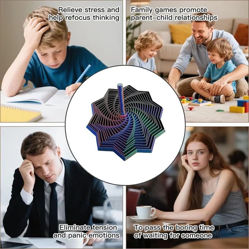 🏆Only $9.99Last Day Promotion!🎁3D Printed Expanded Sensory Fidget Star