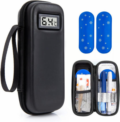 ✨ NUR HEUTE: 49 % RABATT 🔥 Insulin-Kühltasche mit Temperaturanzeige