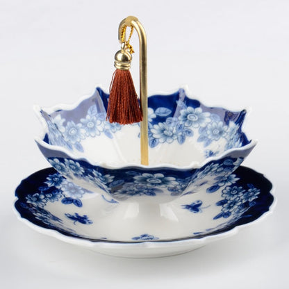 🔥50% OFF🔥 ☂️ Porcelain Umbrella Tea Infuser Set 🍵✨