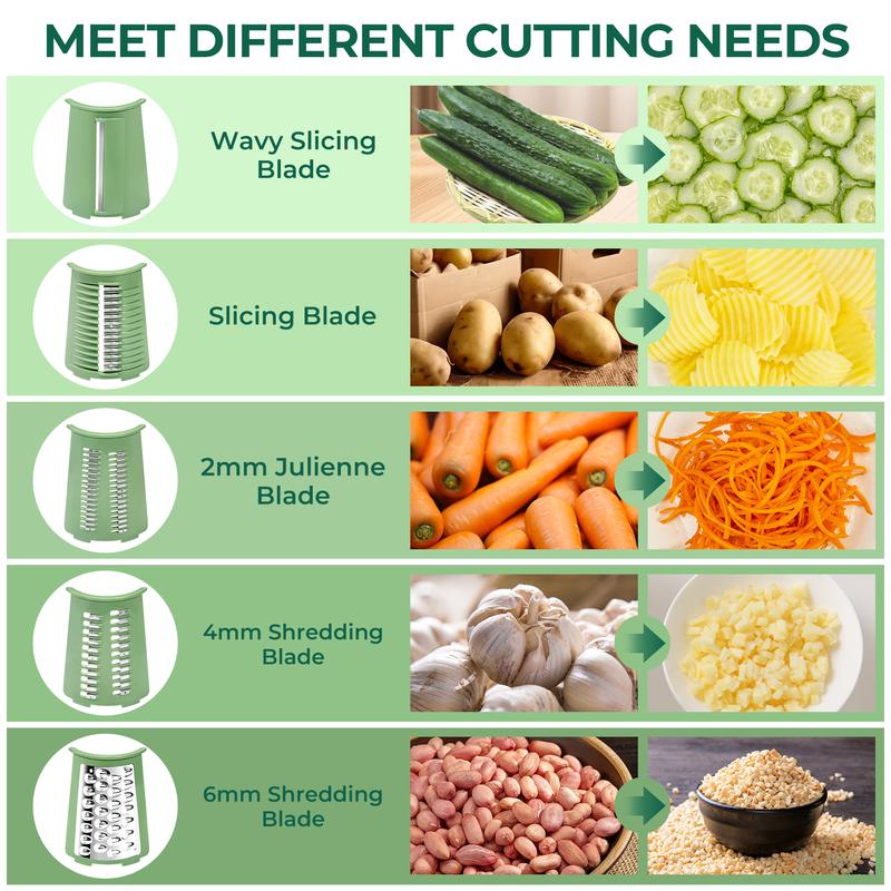 💥Ultimative Küchenhelferin -💥-5-in-1 Lebensmittelhacker✨(Bald ausverkauft)👨‍🍳