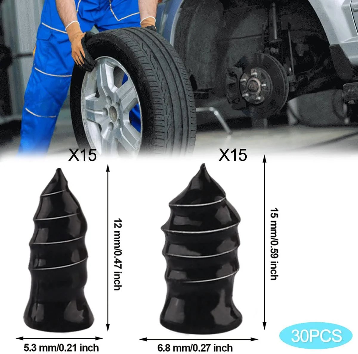 🔥Last Day 49% OFF- Tire Repair Rubber Nail🚚🎁Free Screwdriver Included